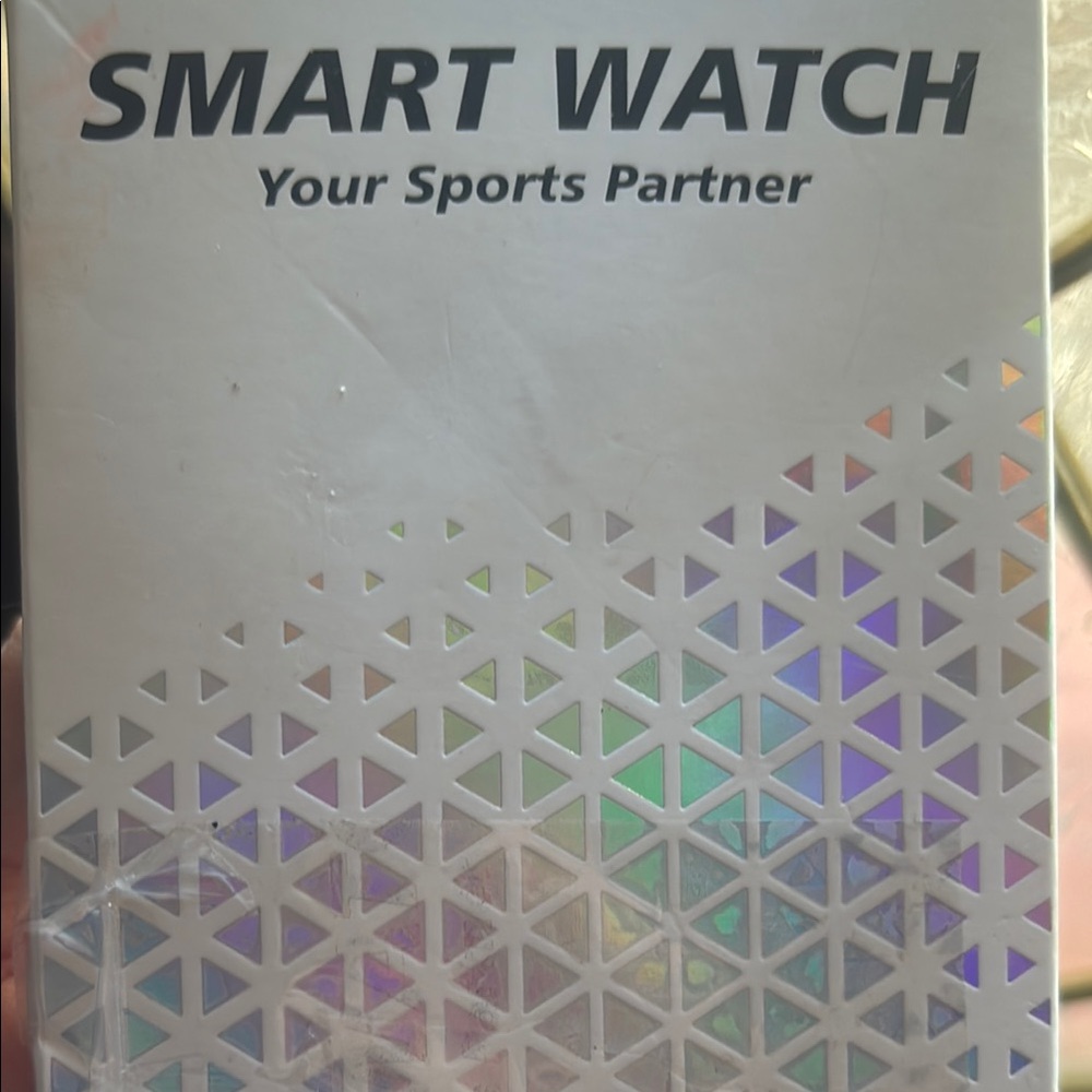 Silver Smartwatch with Cream Colored Band by veryfit - Your Sports Partner